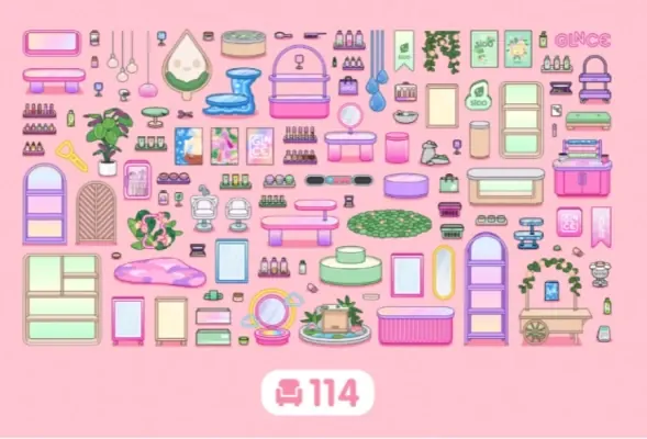 Toca Life World All Furniture